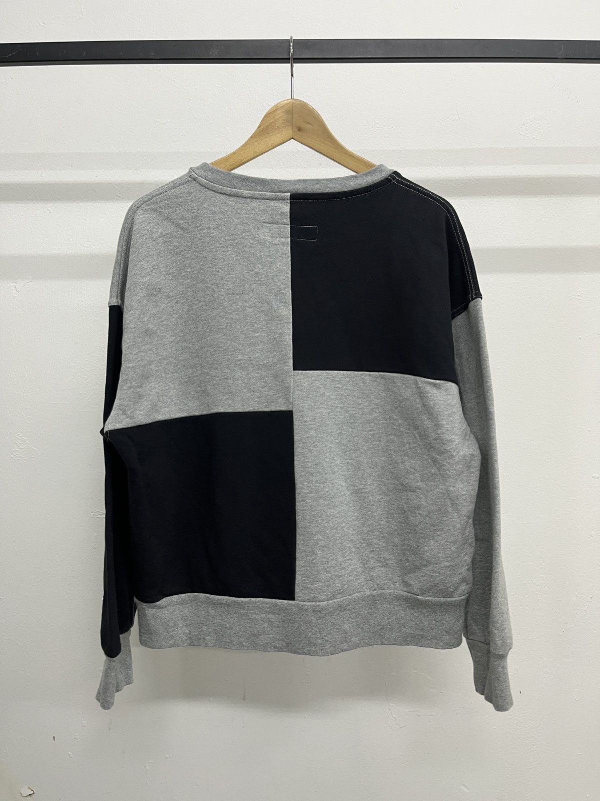 Issey Miyake Issey Miyake Ne-Net x Champion Nya Logo Patchwork Crewneck Size US L / EU 52-54 / 3 - 11 Thumbnail