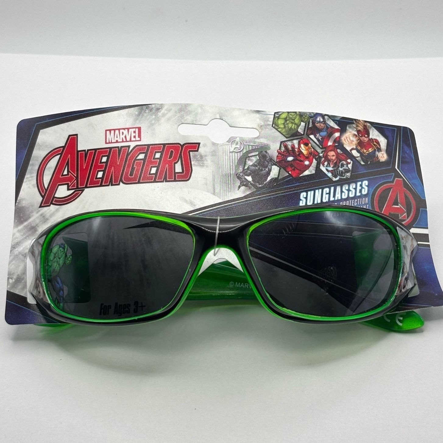Marvel Comics Green Avengers Kid's Sunglasses Size ONE SIZE - 1 Thumbnail
