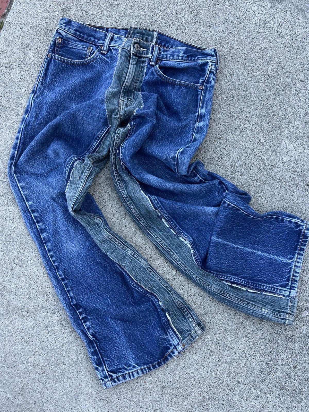 Levi's Reworked wide leg Levi’s 505 Size US 32 / EU 48 - 3 Thumbnail