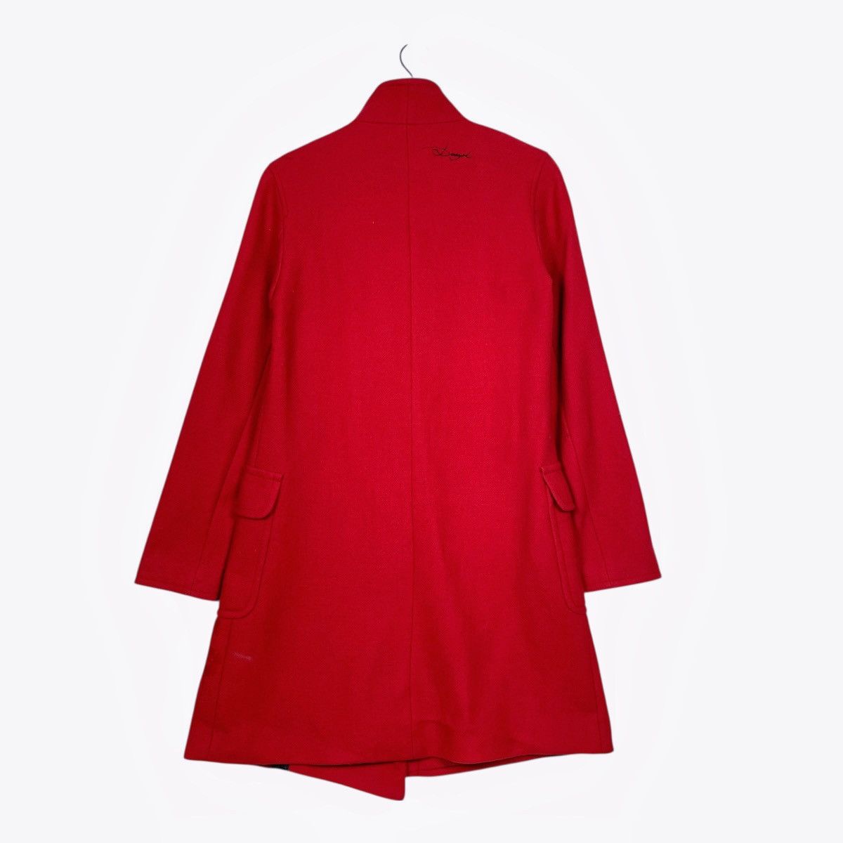 Desigual Desigual Red Flower Coat Size S / US 4 / IT 40 - 10 Thumbnail