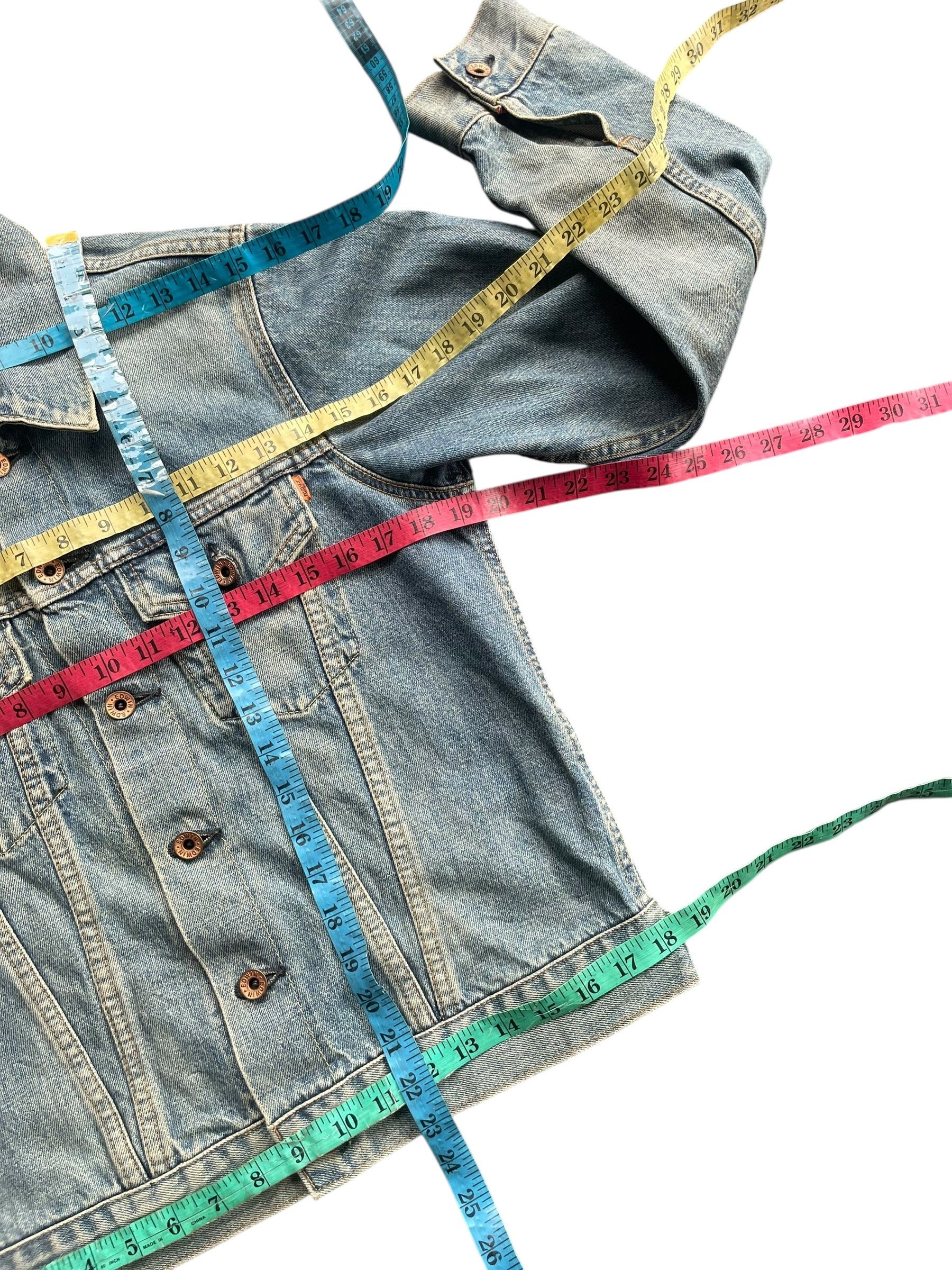 Edwin Vintage Edwin Selvedge Denim Jacket Size US M / EU 48-50 / 2 - 15 Thumbnail