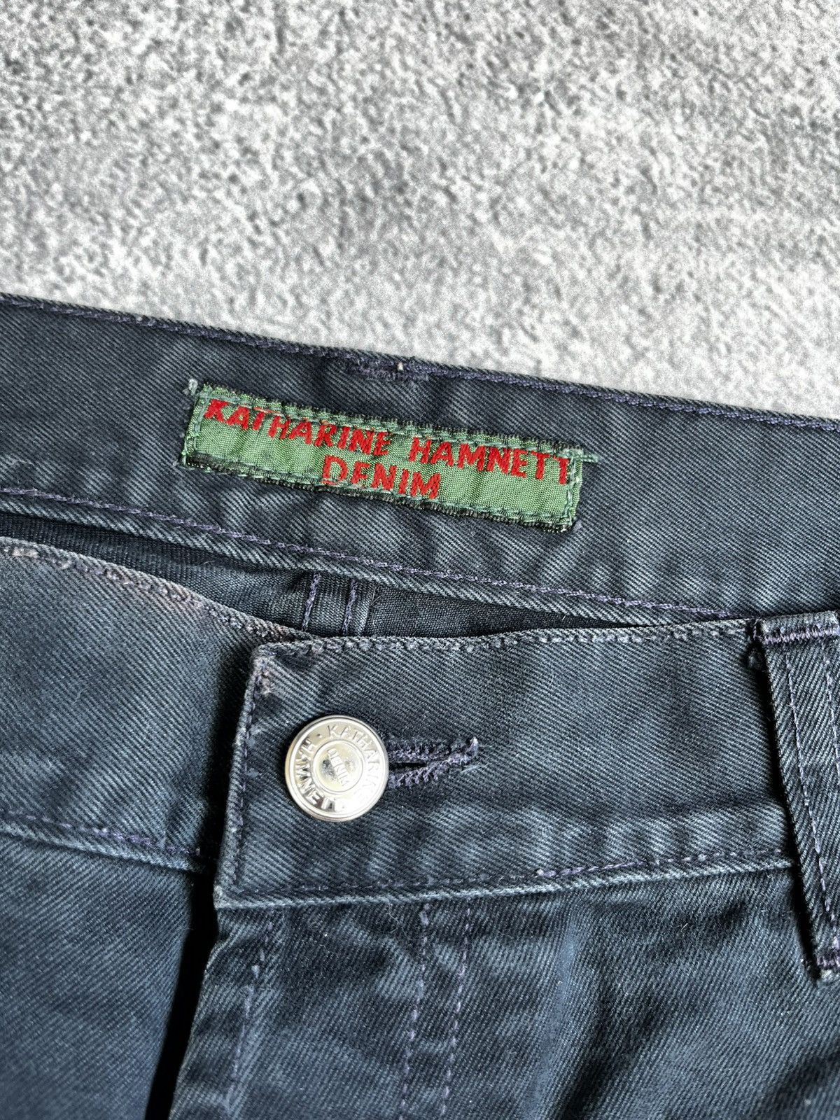 Designer × Katharine Hamnett London × Other Katharine Hammett vintage 90s denim pants Size US 36 / EU 52 - 3 Thumbnail
