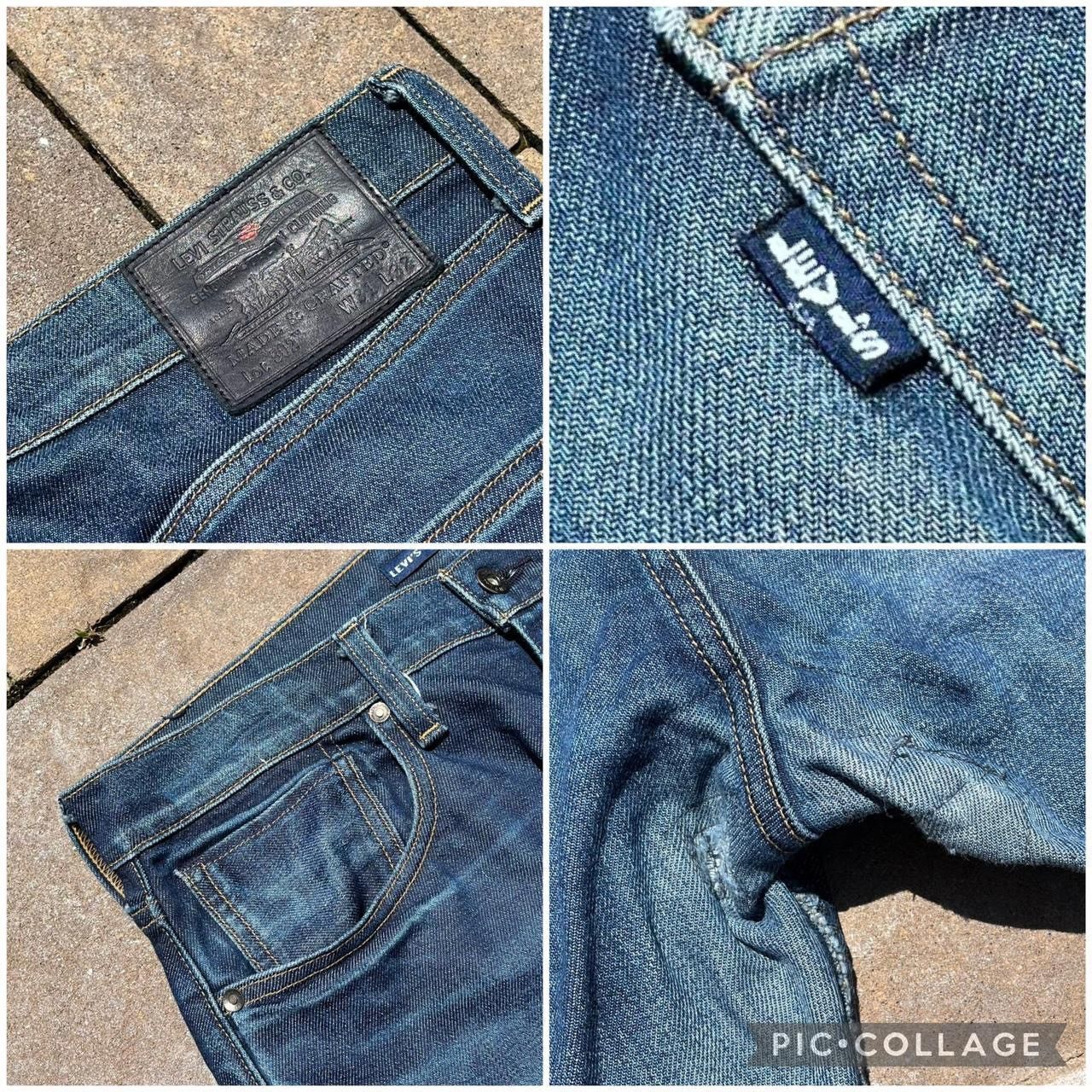 Jean × Levi's × Vintage Vintage Levi’s Made & Crafted 502 Japan Denim Jeans Size US 31 - 3 Thumbnail