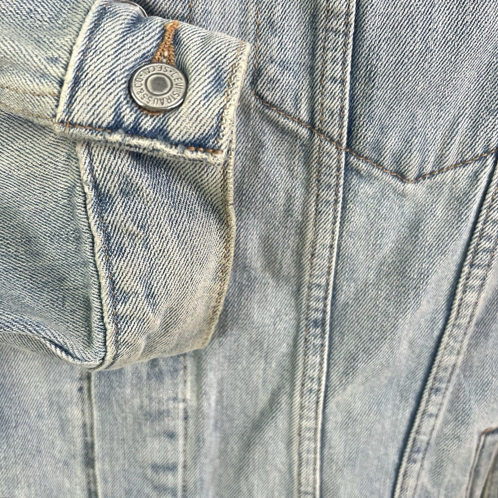 Levi's Levi's Trucker Jacket Denim Blue Mens XL 80s Size US XL / EU 56 / 4 - 6 Thumbnail