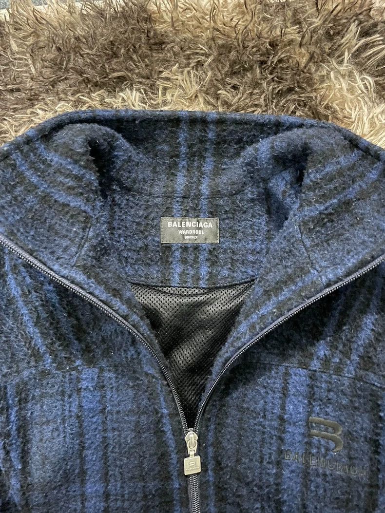 Balenciaga balenciaga patterned wool zip Size US L / EU 52-54 / 3 - 3 Thumbnail