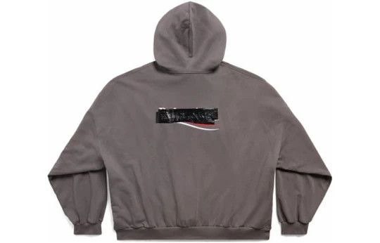 Balenciaga o1mt1gz0125 Gaffer Hoodie Oversized in Brown Size US S / EU 44-46 / 1 - 2 Thumbnail