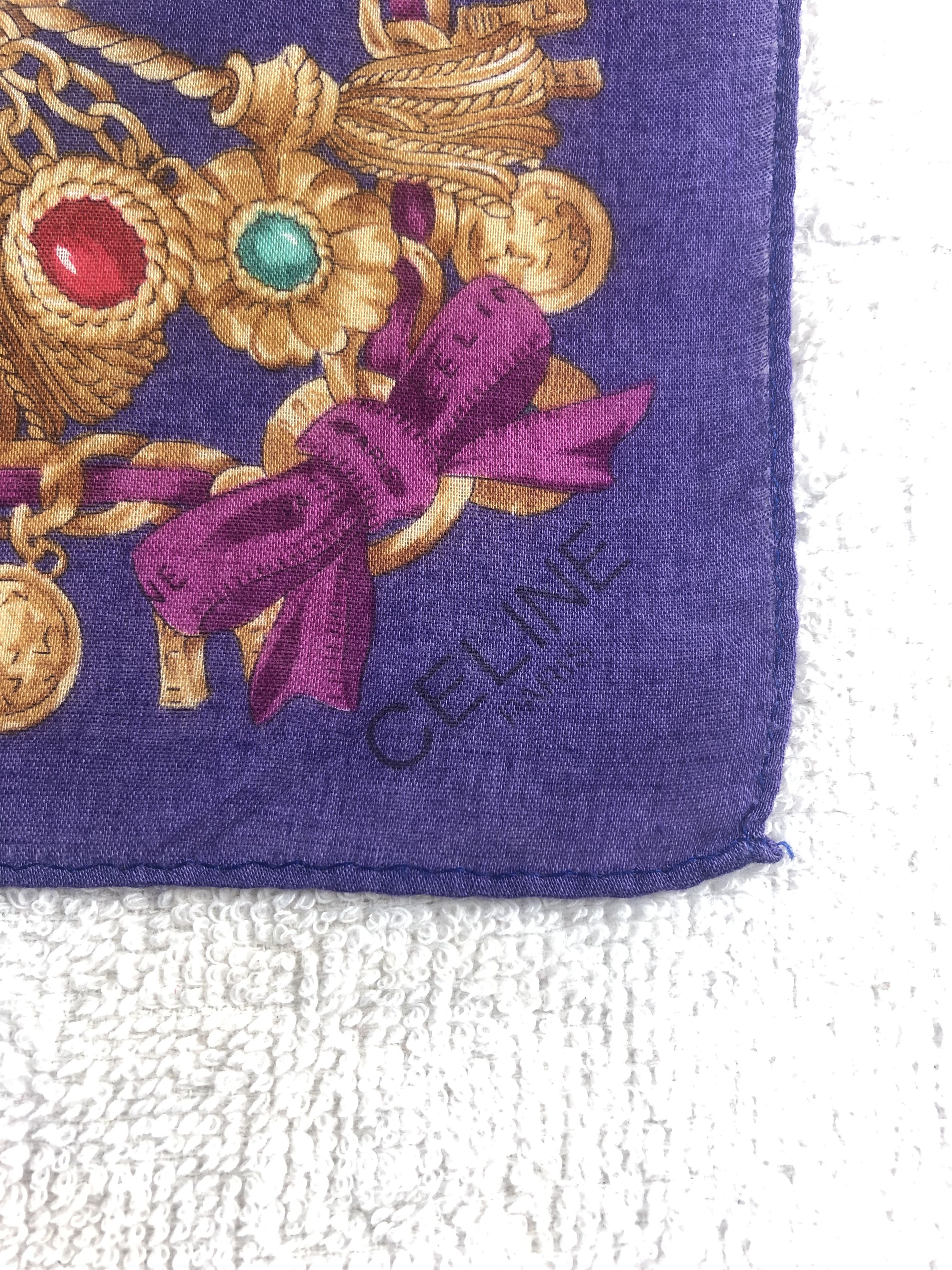 Celine Celine Handkerchief / Bandana / Neckerchief Size ONE SIZE - 5 Thumbnail