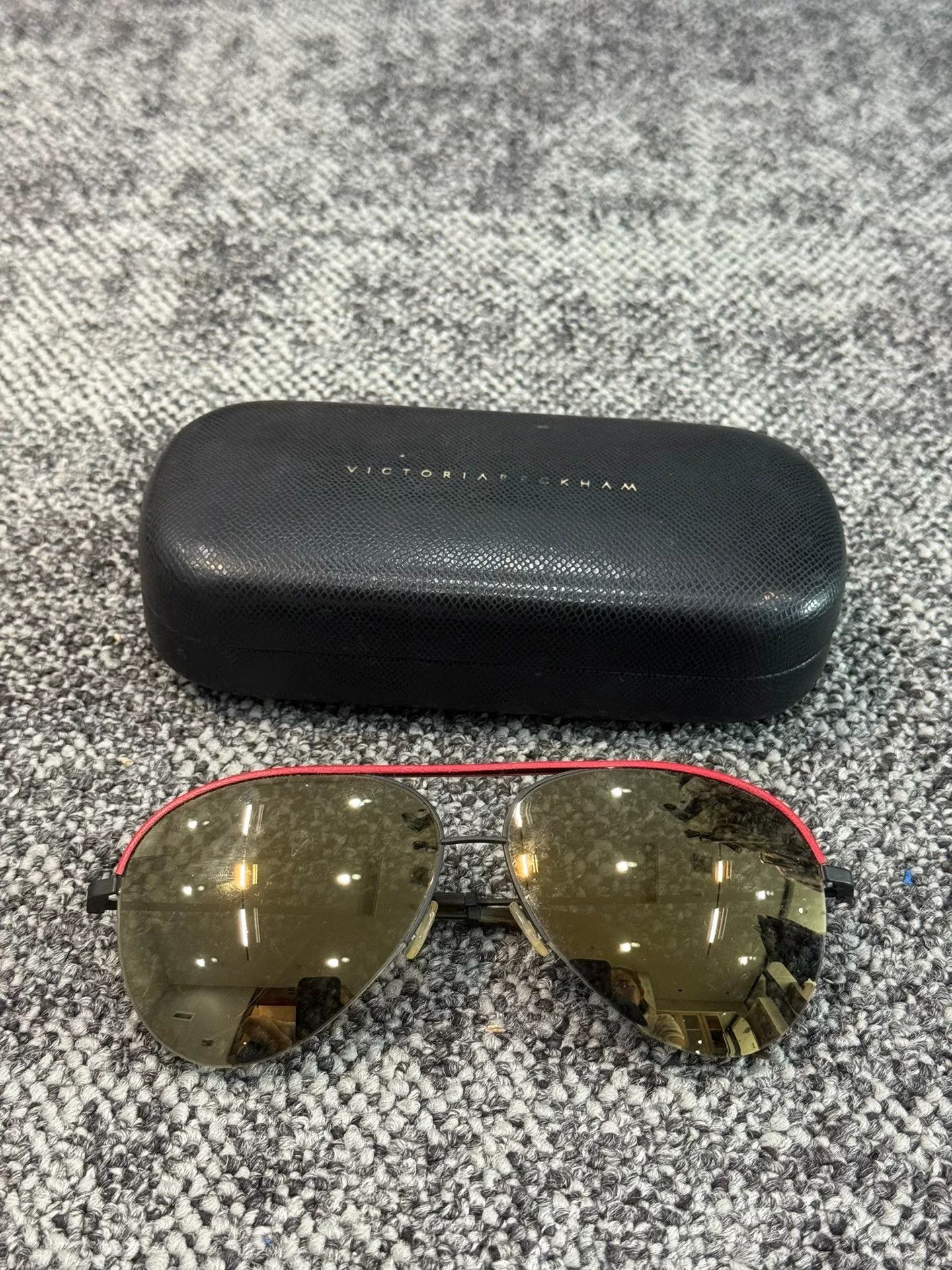 Victoria Beckham Victoria Beckham Aviator Sunglasses Size ONE SIZE - 1 Preview
