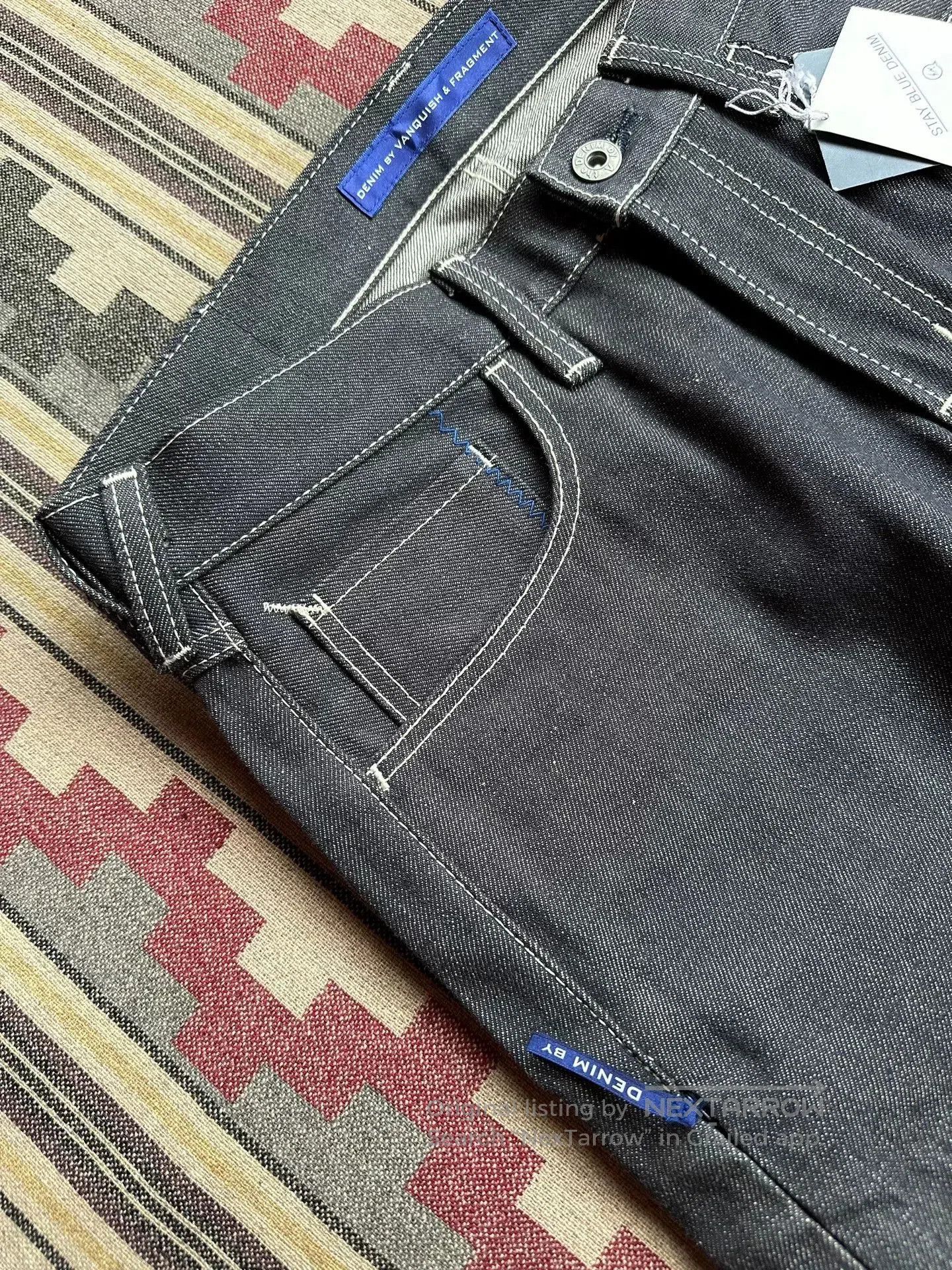 Vanquish denim by vanquish&fragment redline jeans. Size US 30 / EU 46 - 5 Thumbnail