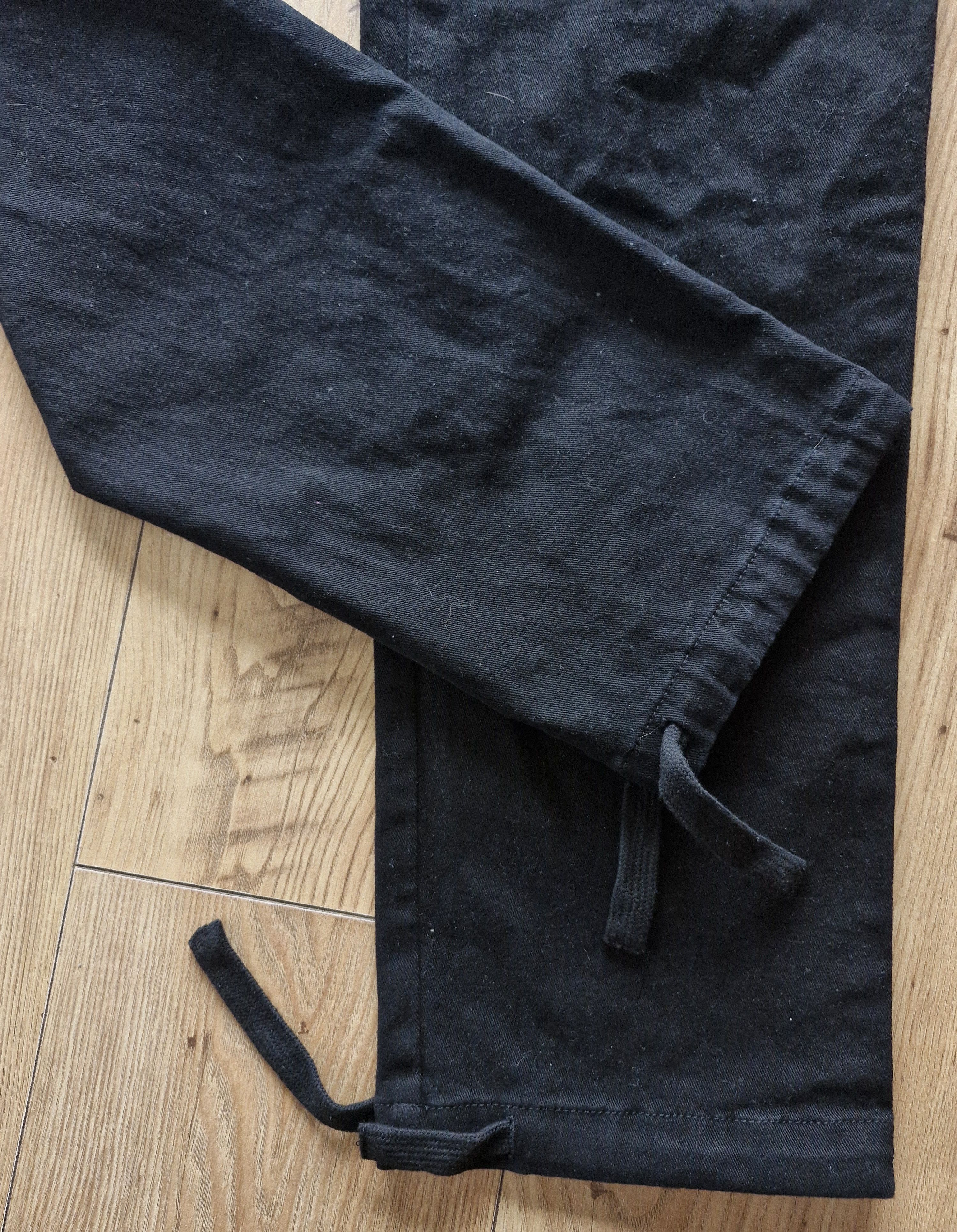 Japanese Brand × Ruben Kone × Vuja De Men's Ruben Koné Strap Cargo Pants Black high-end Size US 36 / EU 52 - 6 Thumbnail