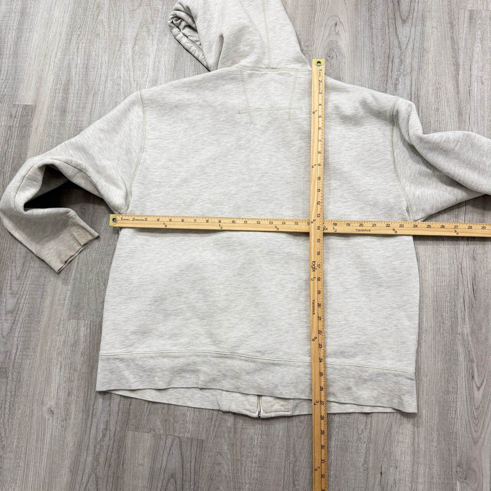 Old Navy Vintage Old Navy Hoodie Men's 2XL Gray Heavyweight Full Zip Size US XXL / EU 58 / 5 - 9 Thumbnail