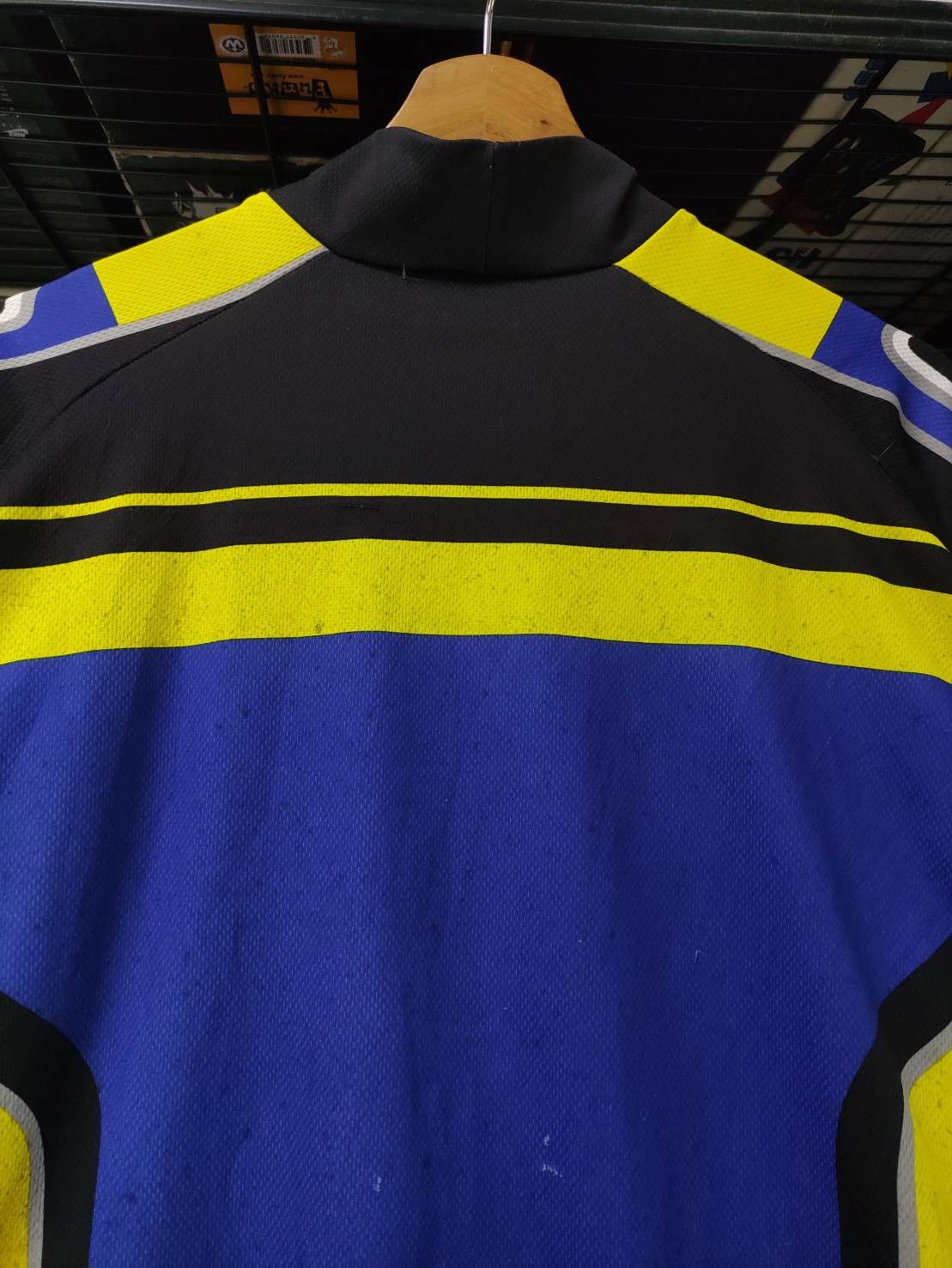 Fox Racing Vtg 90's O'Neal Motocross Racing USA DirtBike Racing Jersey Size US L / EU 52-54 / 3 - 11 Thumbnail