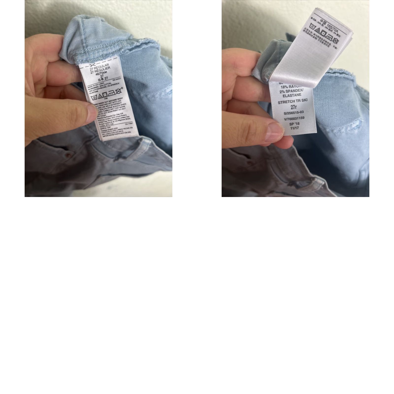 Gap VINTAGE Gap True Skinny Jeans Light Wash Womens 27 Regular 27x27 Blue Jeans Womens Skinny 27 Mens? Size 27" / US 4 / IT 40 - 10 Thumbnail