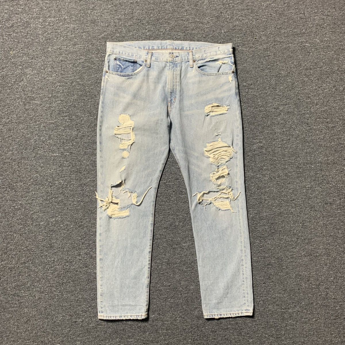 Polo Ralph Lauren Polo Ralph Lauren Distressed Denim Size US 34 / EU 50 - 3 Thumbnail