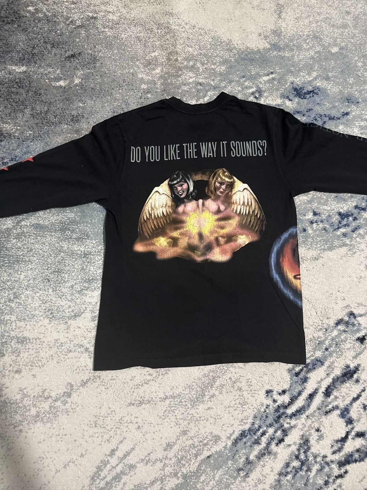 Travis Scott Travis Scott Utopia Circus Maximus 2023 tour L/S tee Size US M / EU 48-50 / 2 - 5 Thumbnail