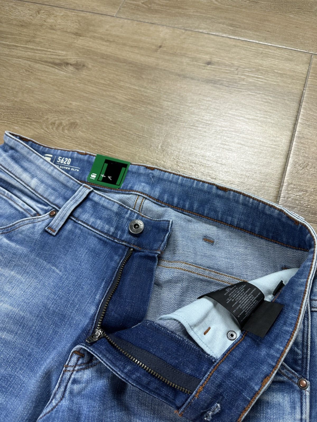 G-Star NEW🏷️ G-Star Raw 5620 3D Super Slim Denim Jeans Size US 30 / EU 46 - 4 Thumbnail
