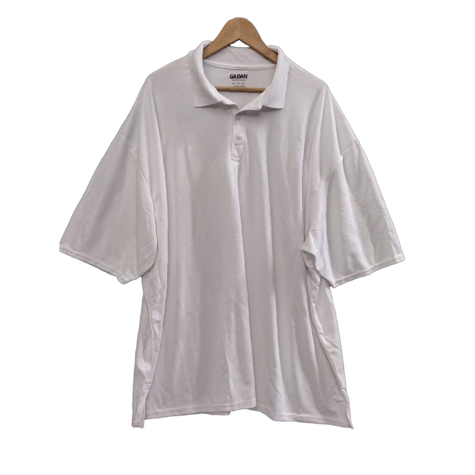Gildan Gildan Performance Polo Shirt Mens Sport T-Shirt Color White Size 4XL Size US XXL / EU 58 / 5 - 1 Thumbnail