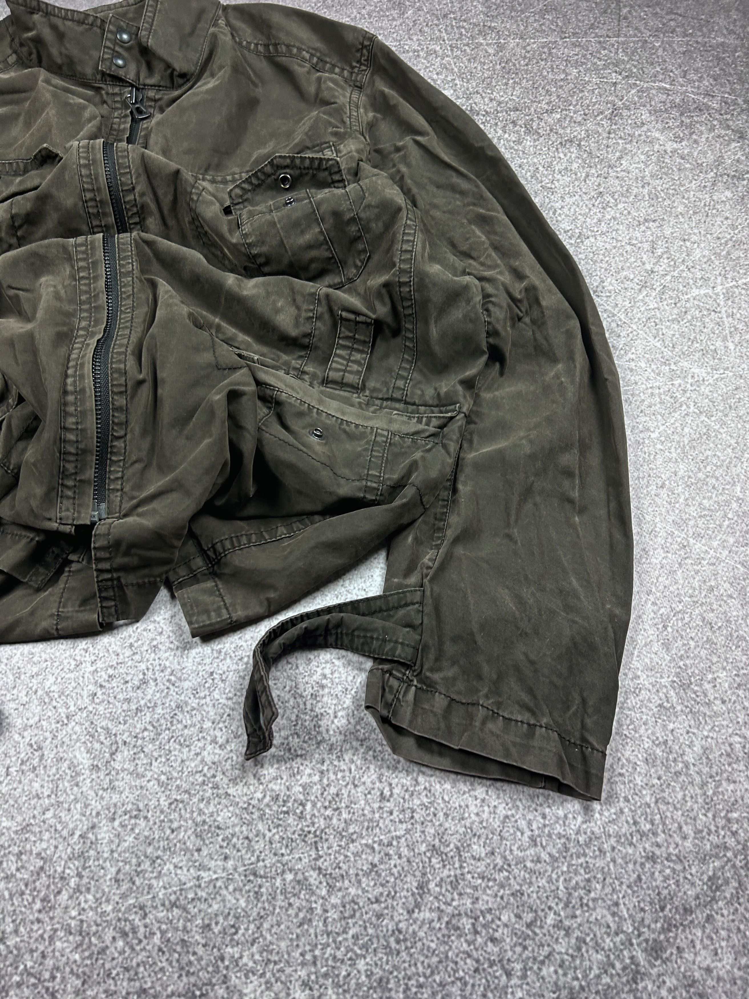 Hugo Boss VTG Avant Garde If Six Was Nine Style Cargo Jacket 90s Size US XL / EU 56 / 4 - 4 Thumbnail