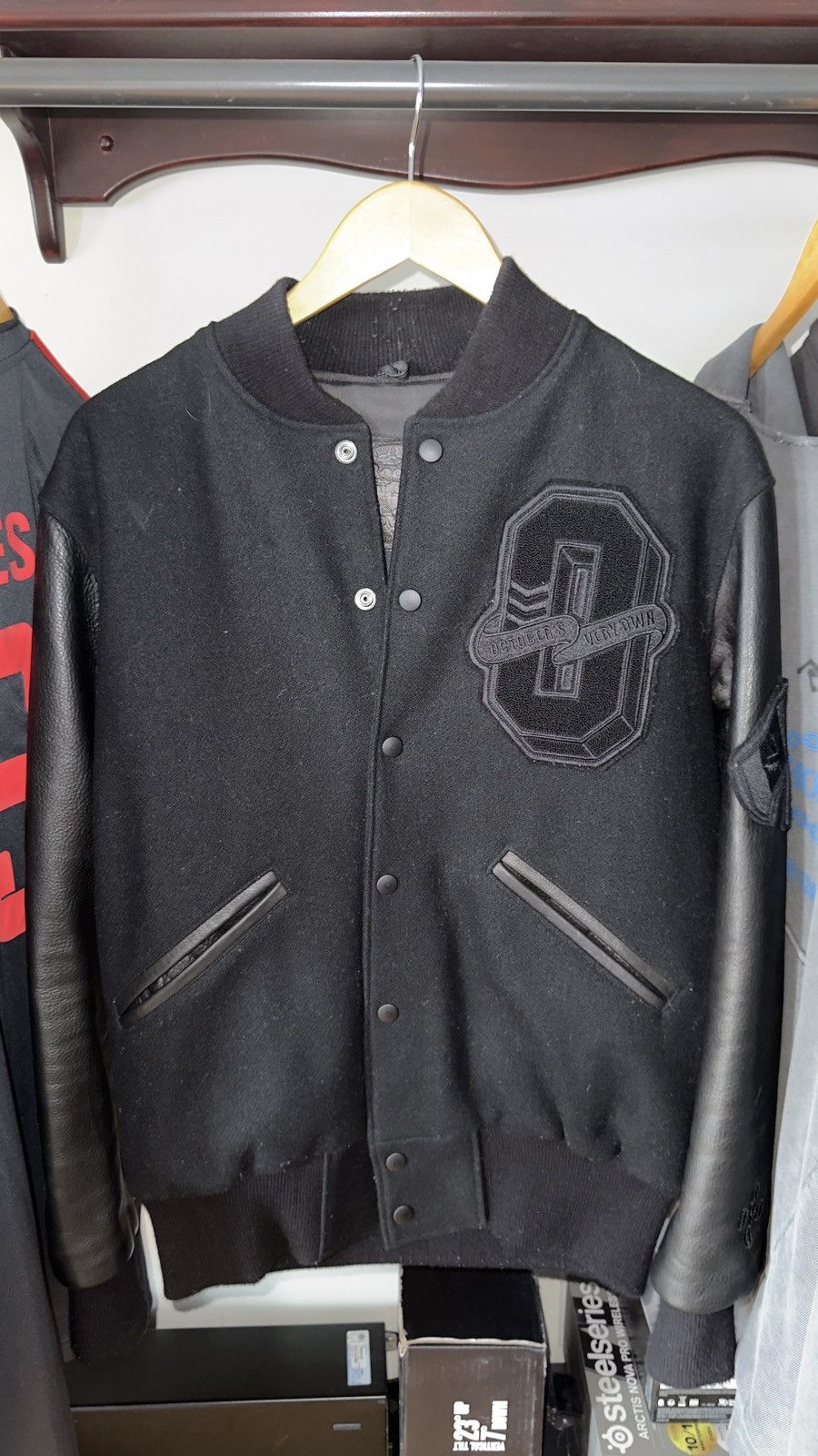 October's Very Own × Roots OVO x Roots Varsity jacket Size US S / EU 44-46 / 1 - 1 Thumbnail