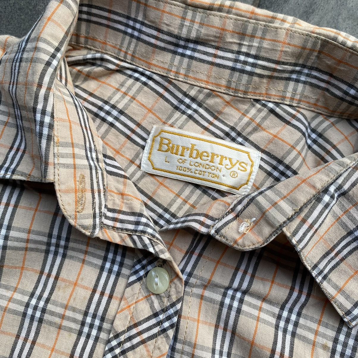 Burberry Vintage Burberry’s Nova Check Button Up Shirt Size US S / EU 44-46 / 1 - 2 Thumbnail
