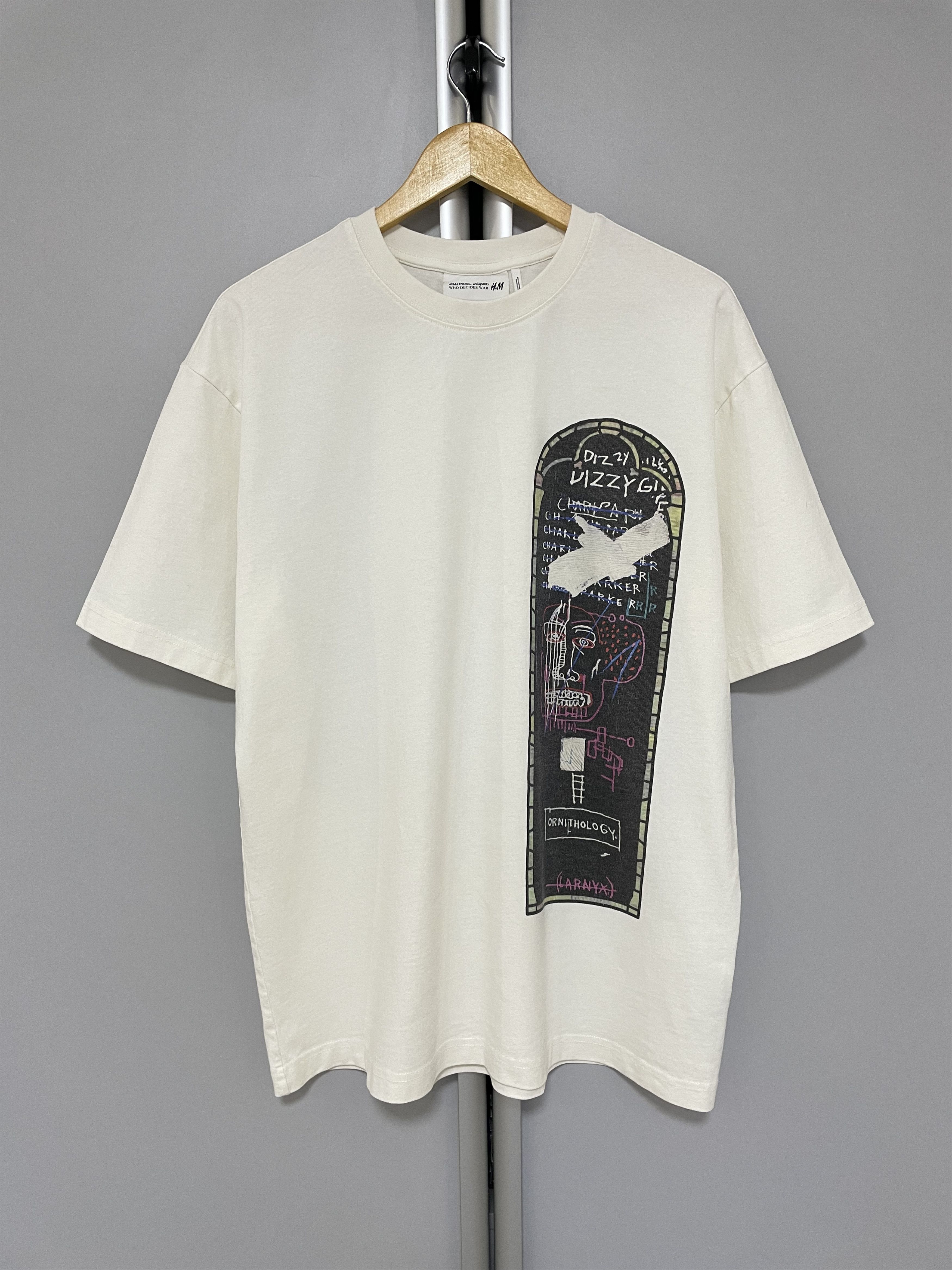 H&M × Jean-Michel Basquiat × Who Decides War Jean-Michel Basquiat x Who Decides War x H&M T-Shirt Tee Size US M / EU 48-50 / 2 - 4 Thumbnail