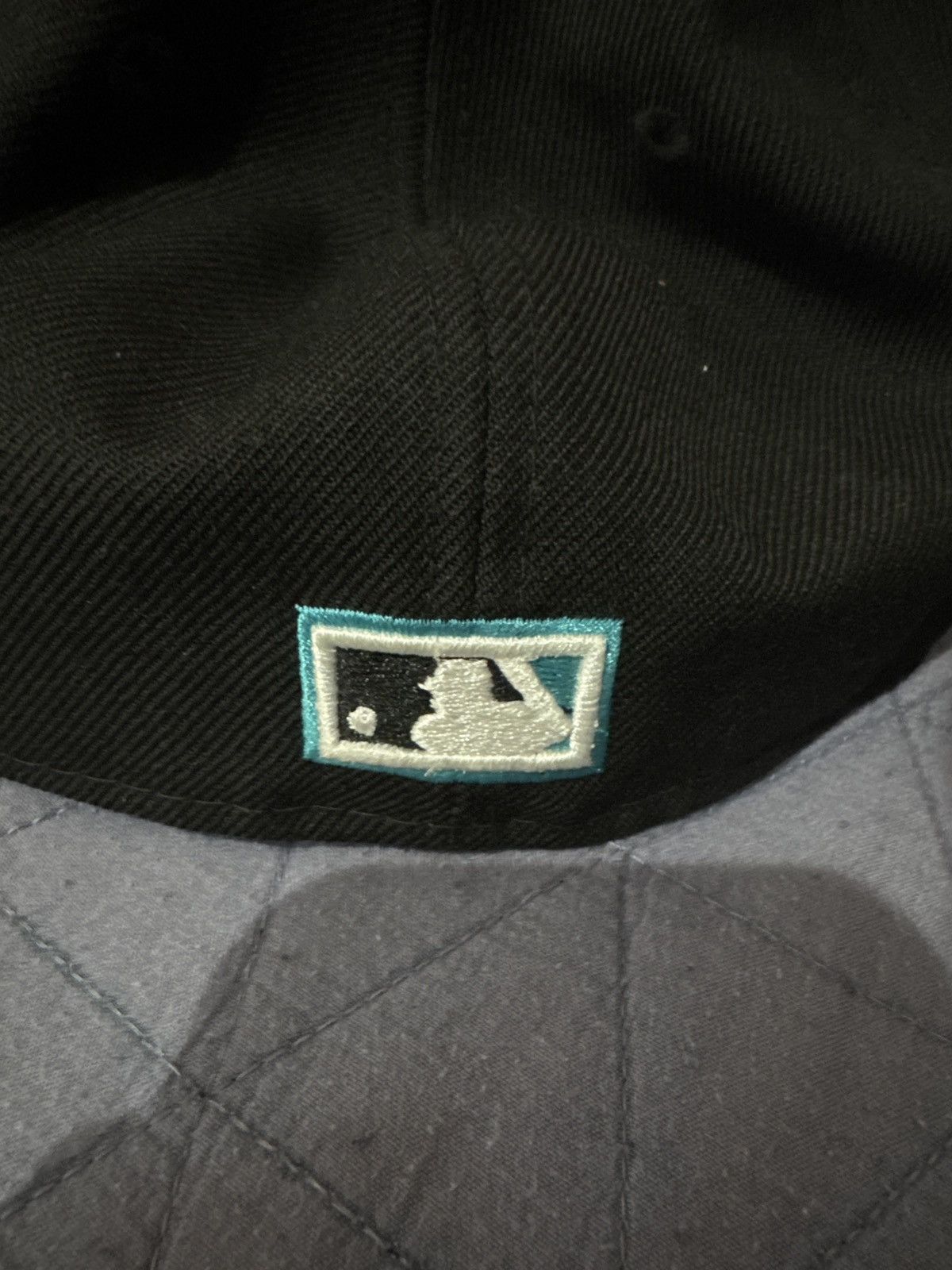 New Era New Era Reverse Logo Florida Marlins Fitted Hat Size ONE SIZE - 2 Thumbnail