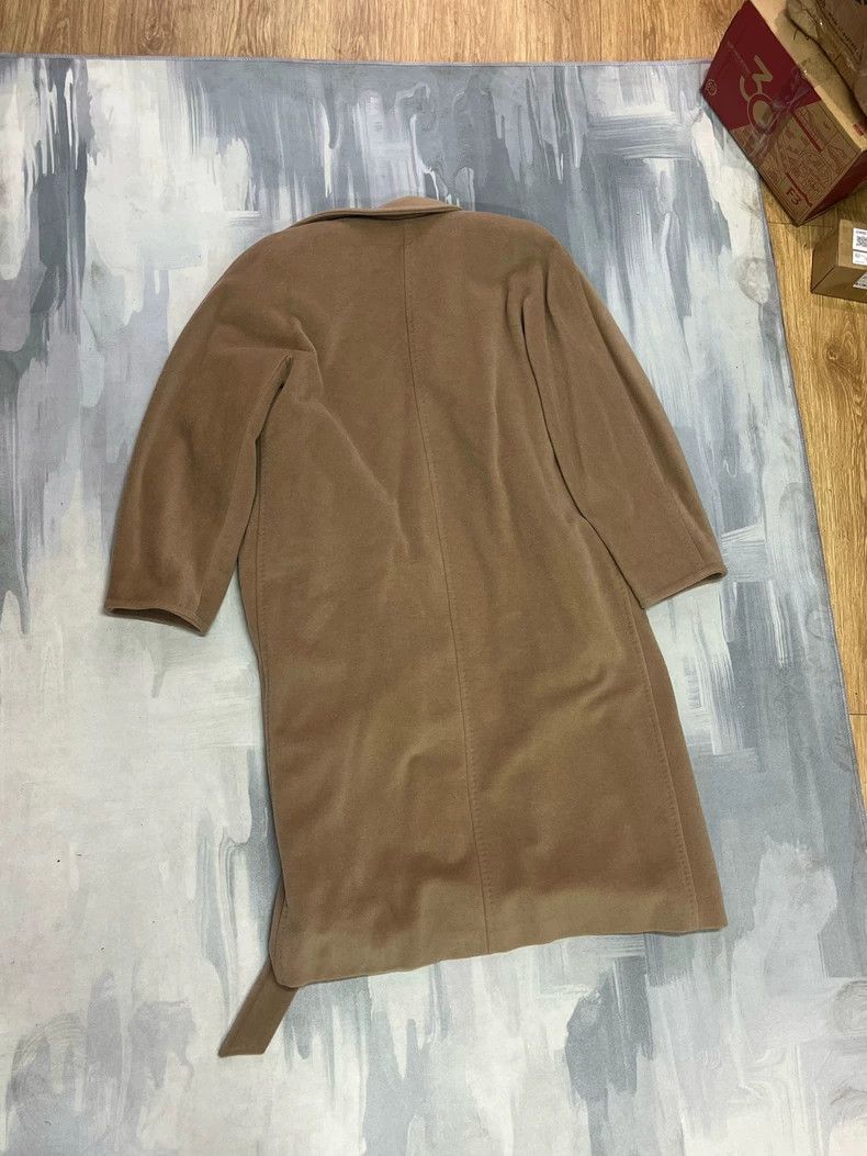 Max Mara Max Mara 101801 Collection Brown Wool Lapel Double Breaste Size M / US 6-8 / IT 42-44 - 2 Thumbnail