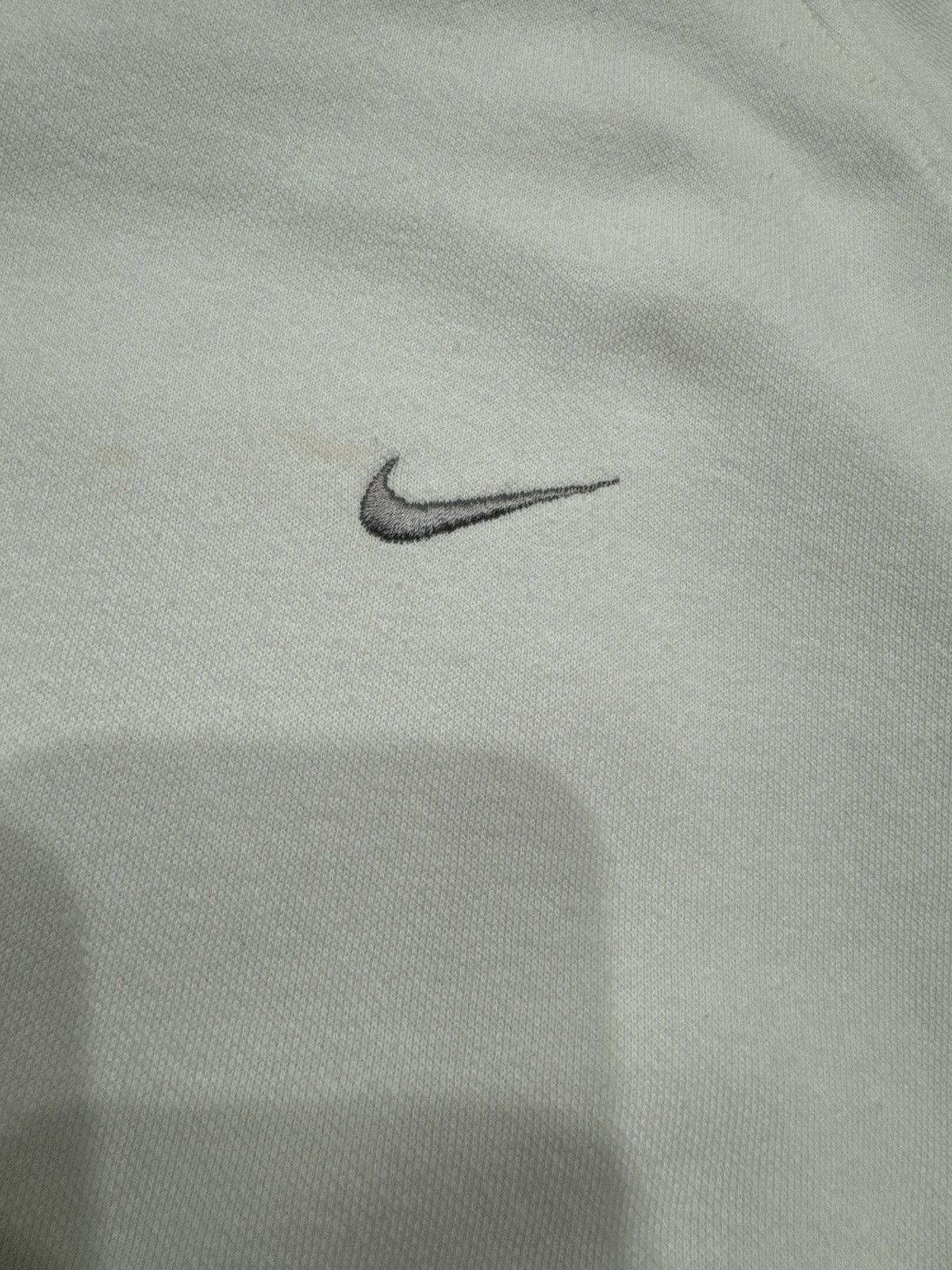 Nike × Vintage Nike Y2K Hoodie W Embroidery White Size US XL / EU 56 / 4 - 4 Thumbnail