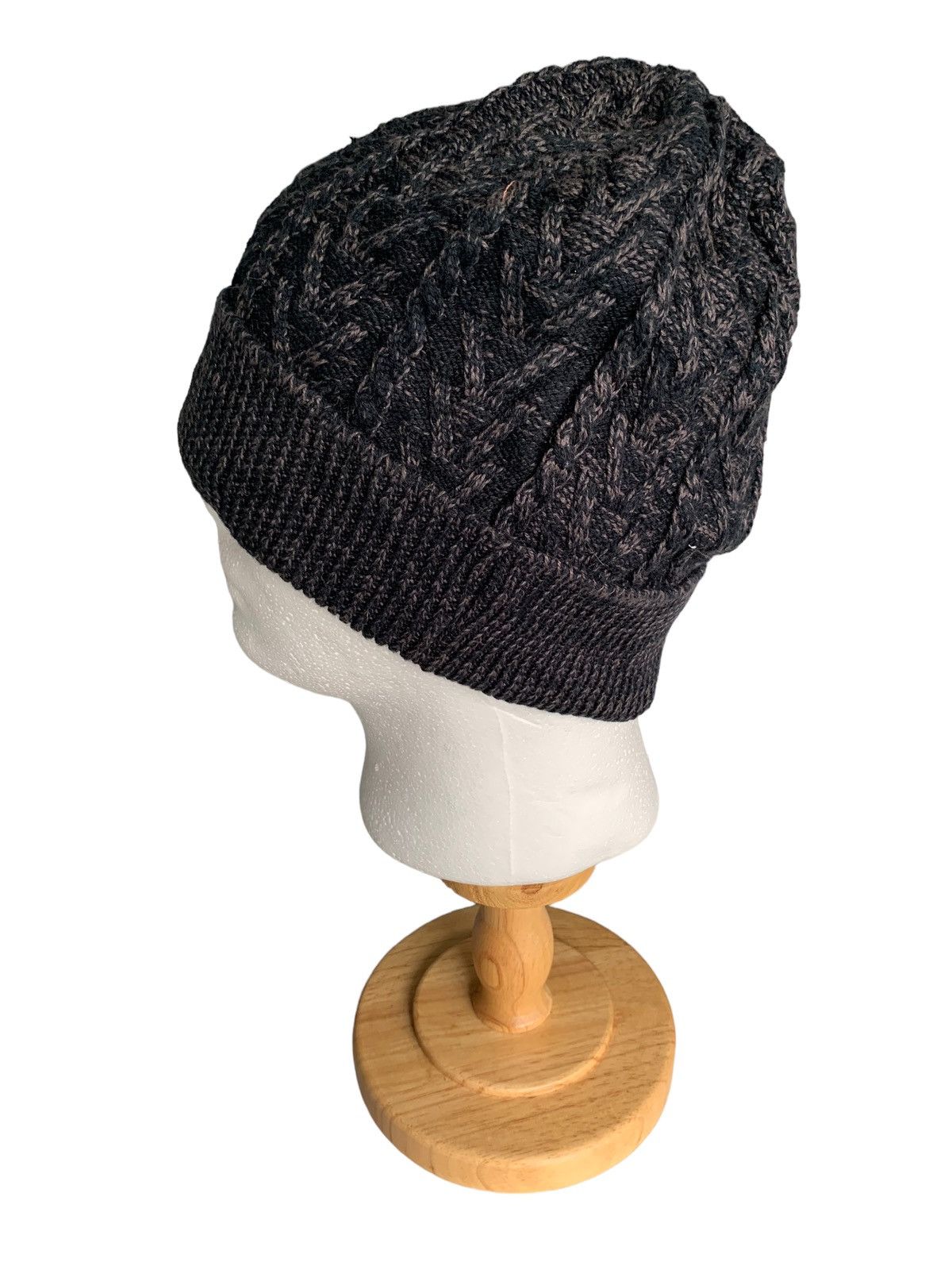 Japanese Brand × Vintage Punk style Nice Design Crochet Beanie Hats Size ONE SIZE - 4 Thumbnail