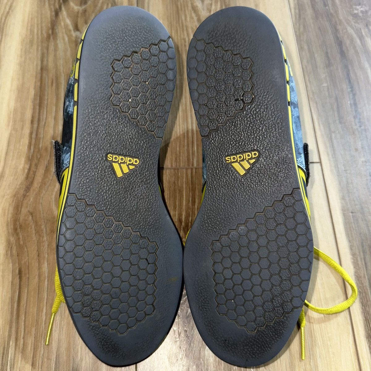 Adidas Adidas Powerlift 3 Weightlifting Shoes, Yellow/Blue, Men’s 6 Size US 6 / EU 39 - 7 Thumbnail