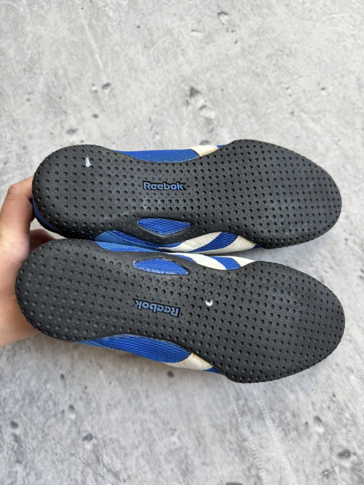 Reebok Reebok vintage blue sneakers Speedcat style Size US 6 / EU 39 - 6 Thumbnail