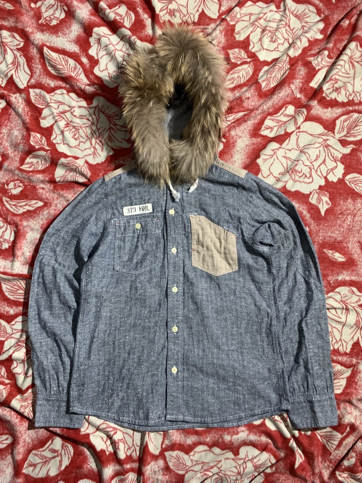 If Six Was Nine × Japanese Brand × Le Grande Bleu (L.G.B.) Japanese~ oldbetty's fur if six LGB style hoodie shirt Size US M / EU 48-50 / 2 - 1 Thumbnail