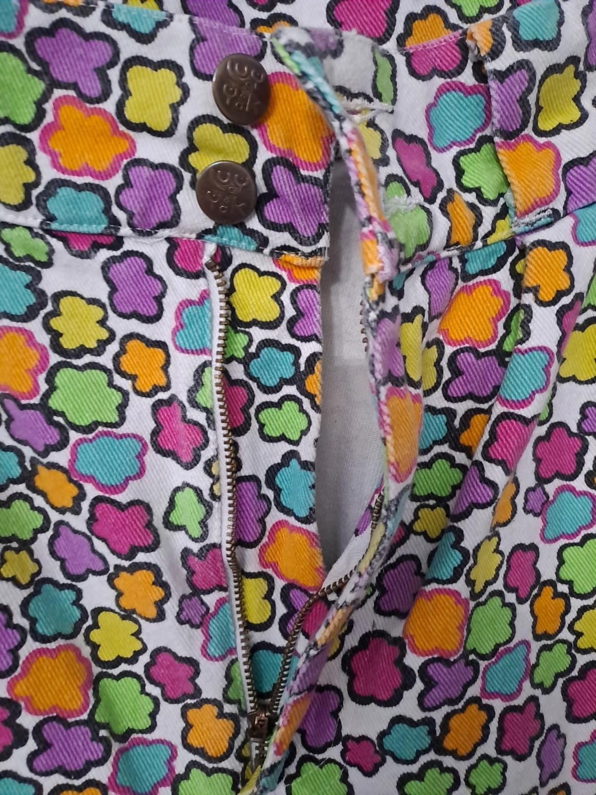 Other Lucy & Yak Addison Colourful Floral High-Waisted Jean 28/30 Size 28" / US 6 / IT 42 - 5 Thumbnail