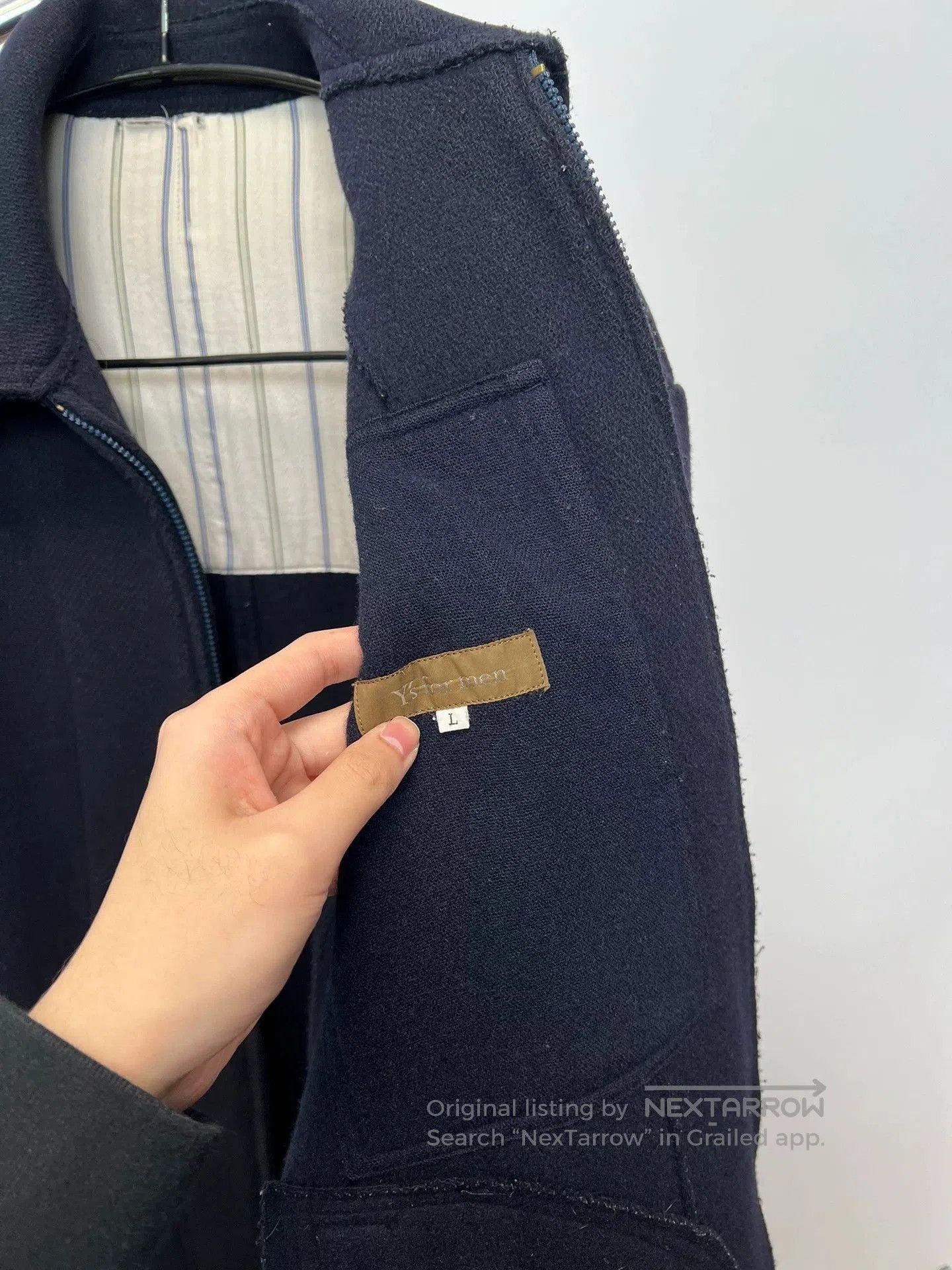 Yohji Yamamoto Black Long Sleeve Zip. Size US L / EU 52-54 / 3 - 7 Thumbnail