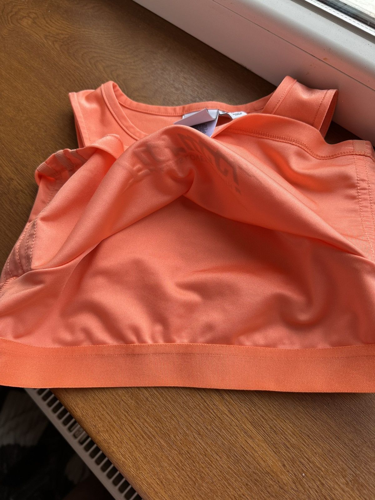 Adidas Adidas × Fiorucci Crop Top Built Sports Bra Peach Size S Size S / US 4 / IT 40 - 6 Thumbnail