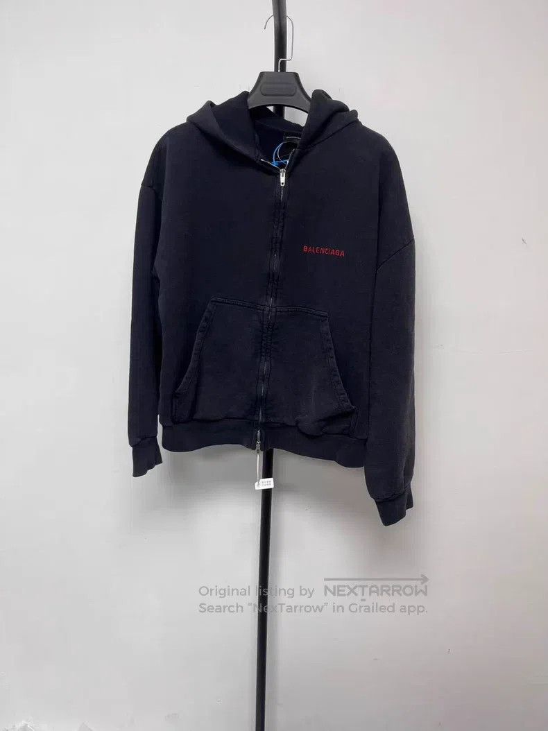 Balenciaga Balenciaga Bi-directional Zipper Cotton Hooded Regular Fit Size US L / EU 52-54 / 3 - 1 Thumbnail