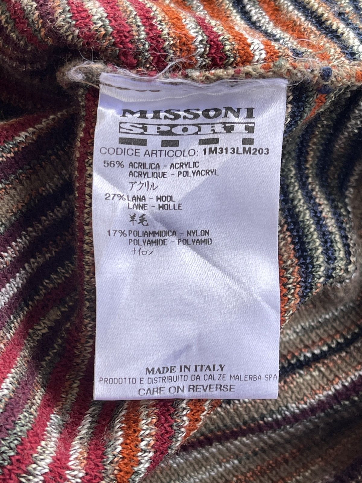 Missoni Missoni Zip-Up Knitted Size US M / EU 48-50 / 2 - 9 Thumbnail
