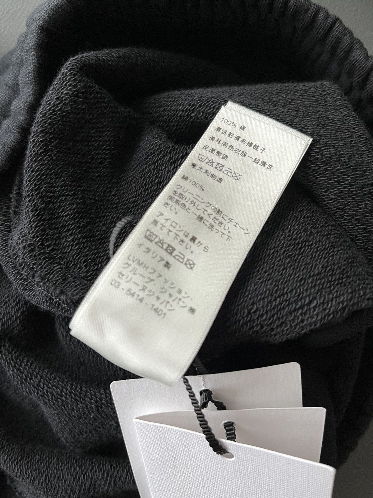 Celine × Hedi Slimane Super Runway RARE Celine By Hedi Chain Sweatpants Brand New Size US 35 - 12 Thumbnail
