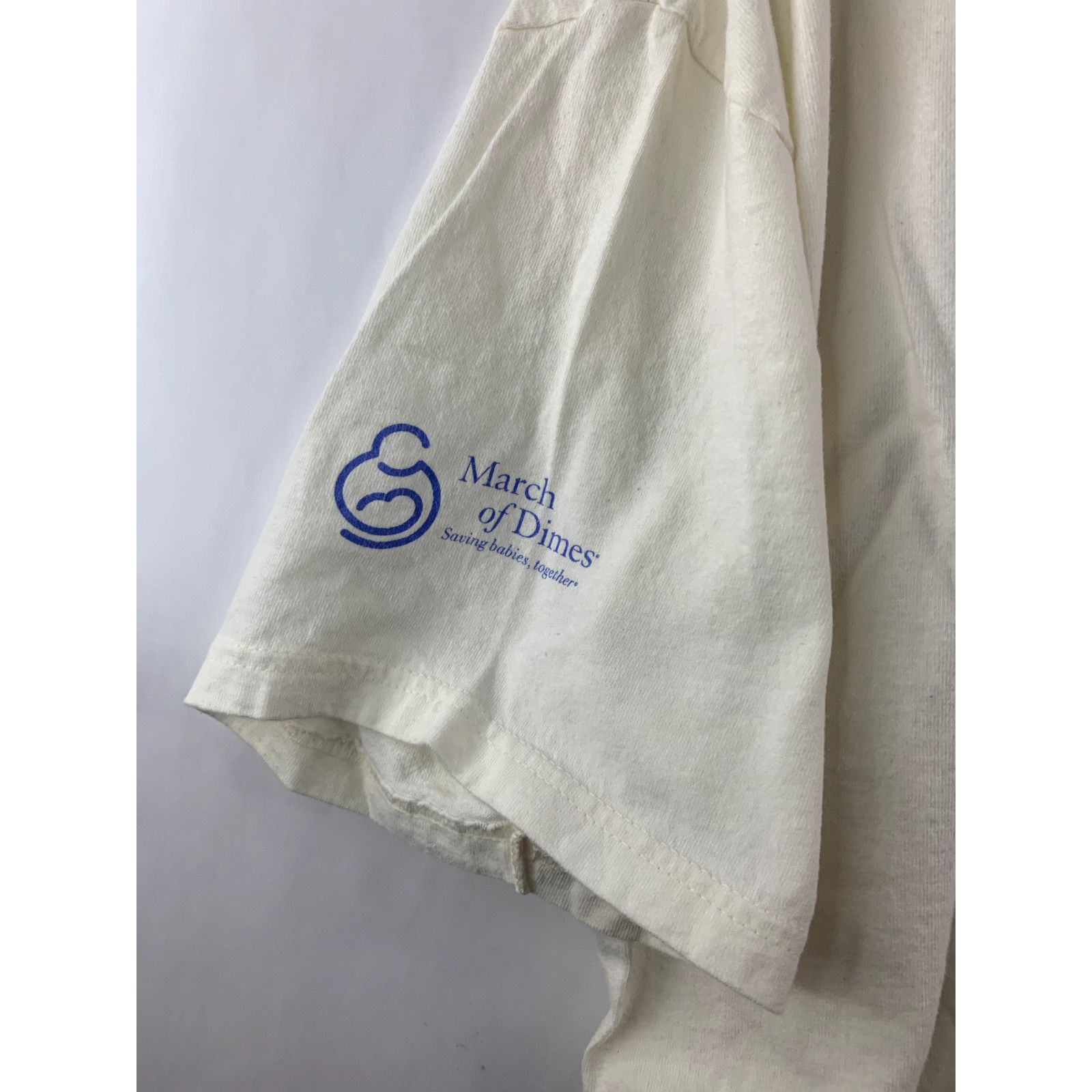 Hanes March Of Dimes Shirt 2003 Arizona Sav-N-Babies Beige XL Tee Size US XL / EU 56 / 4 - 5 Thumbnail