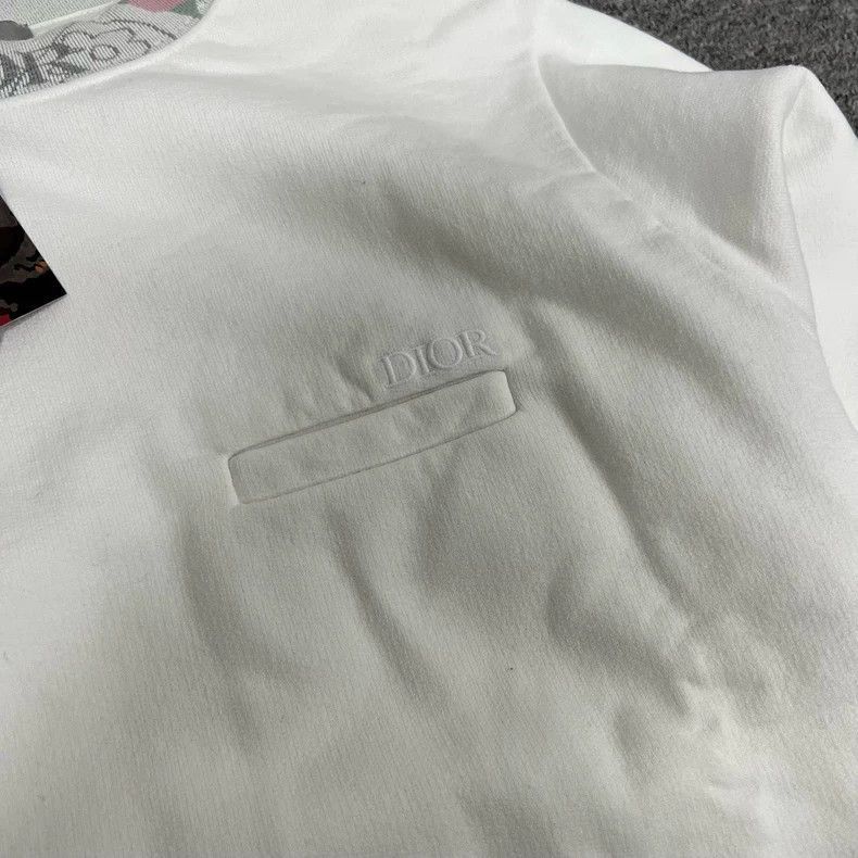 Dior Dior Logo White Crew Neck Sweatshirt-2506 Size XXS / US 00 / IT 34 - 6 Thumbnail