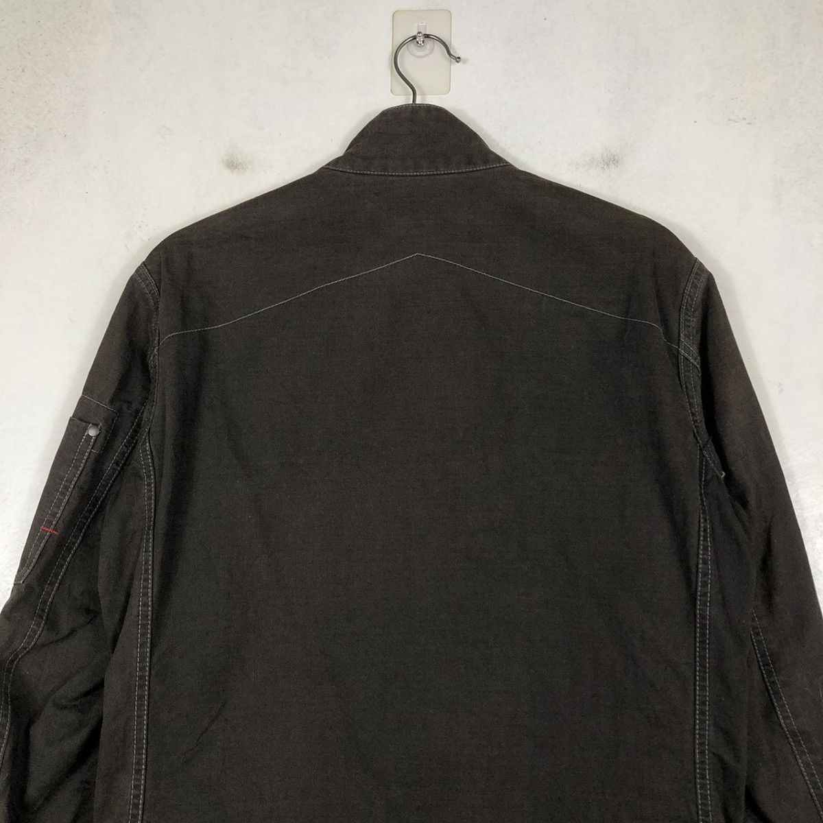 Japanese Brand 📌CROPPED BIKER JACKET ZIPPER BALL Size US M / EU 48-50 / 2 - 11 Thumbnail
