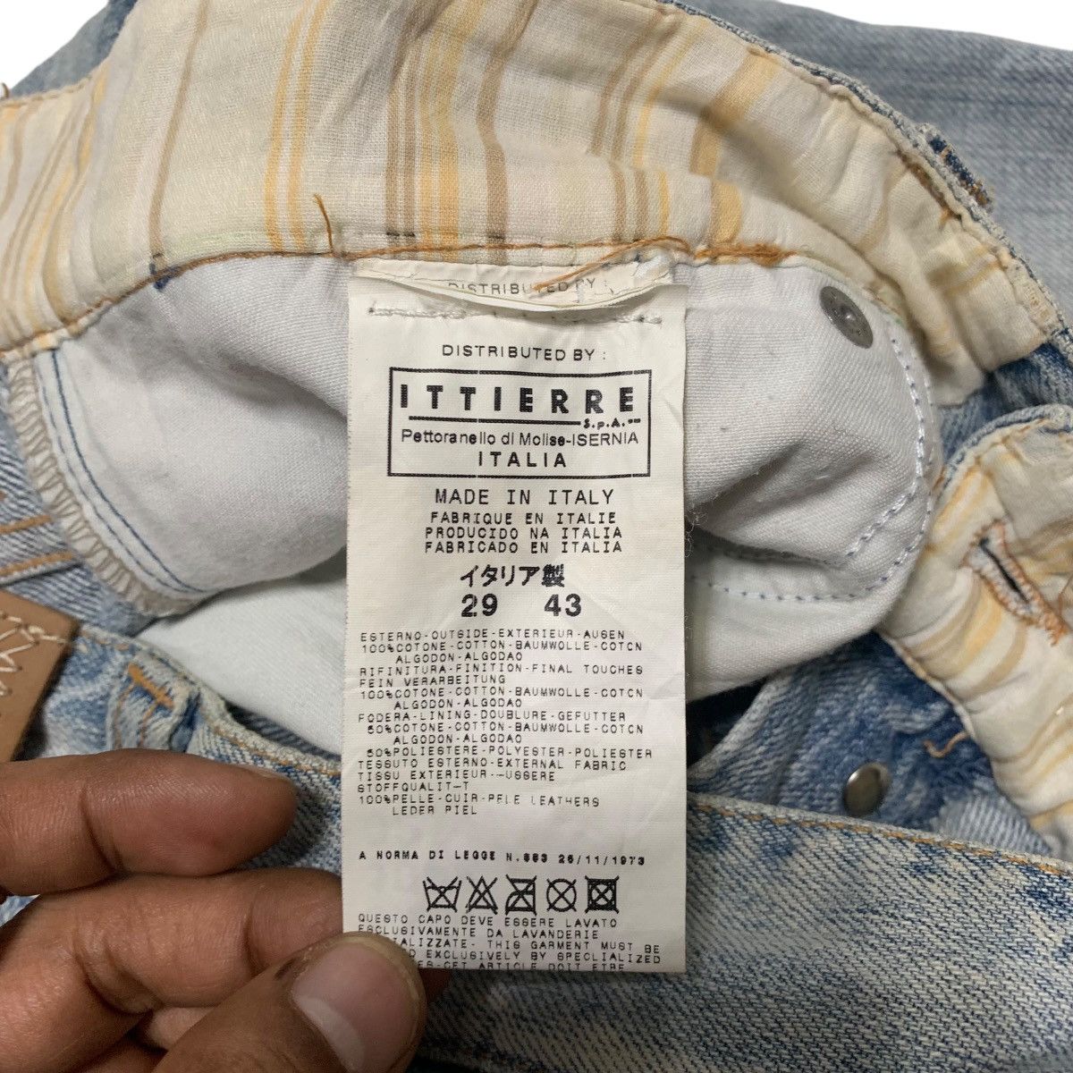 Dolce & Gabbana Vintage Dolce & Gabbana Jeans Size 29" - 6 Thumbnail