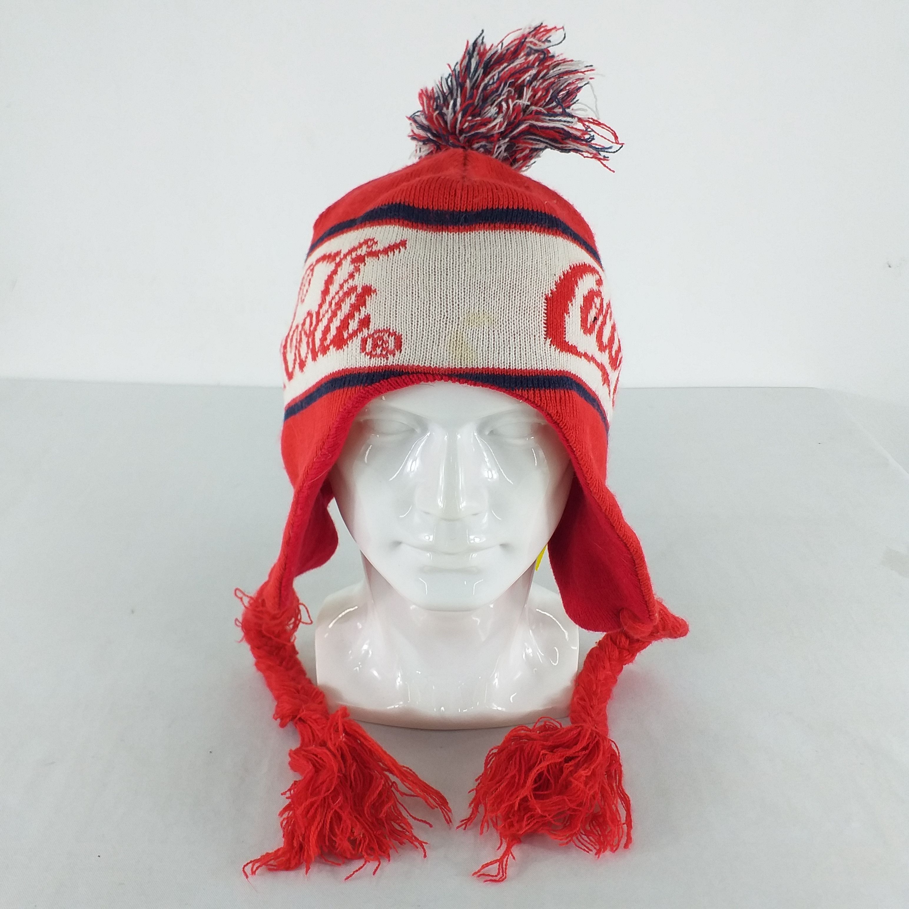 Japanese Brand Coca Cola Snow Cap Hat Beanie -BN333 Size ONE SIZE - 2 Thumbnail