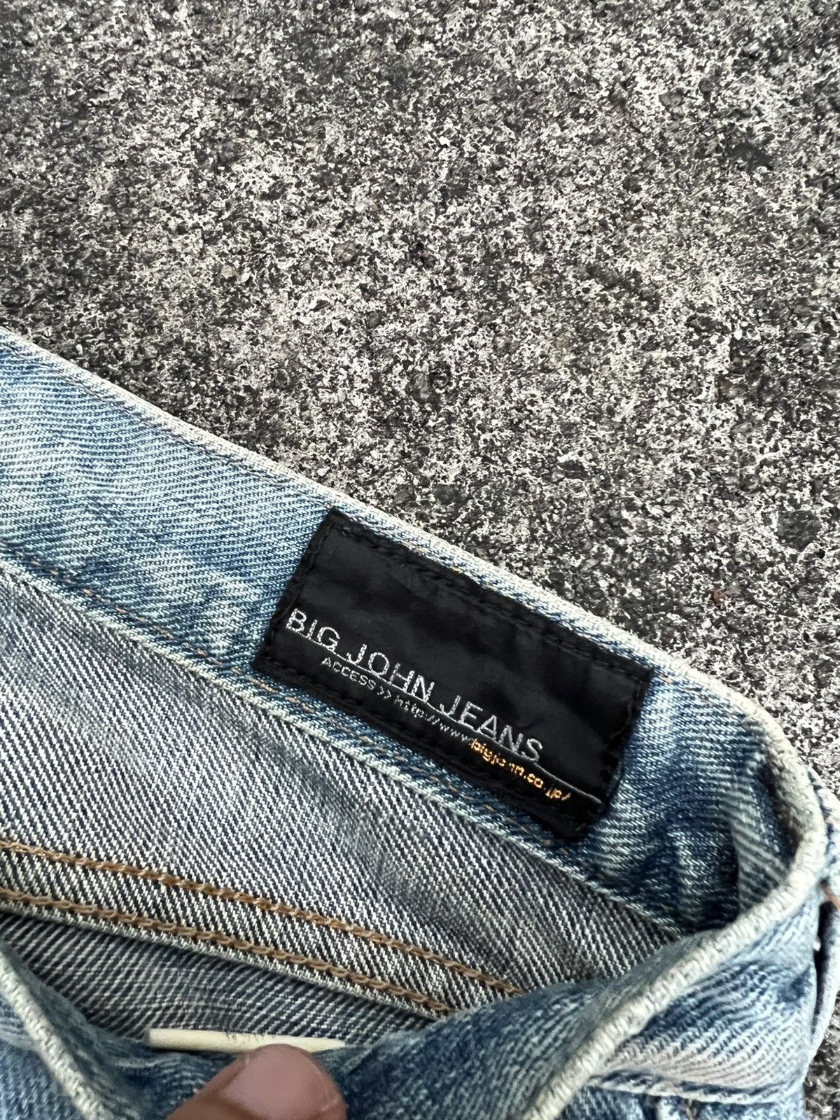 Big John × If Six Was Nine × Vintage VINTAGE 90’S BIG JOHN MUD WASH JEAN Size US 28 / EU 44 - 14 Thumbnail