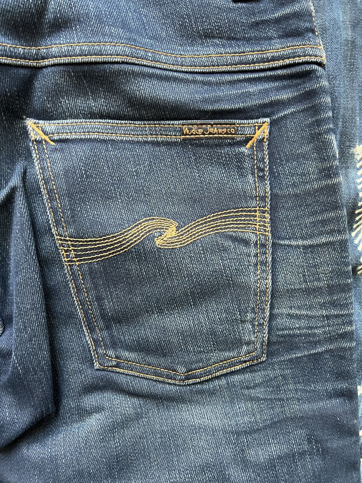 Nudie Jeans Nudie Jeans Cat Washing Slim Denim Hedi Slimane Dior Homme Size US 32 / EU 48 - 9 Thumbnail