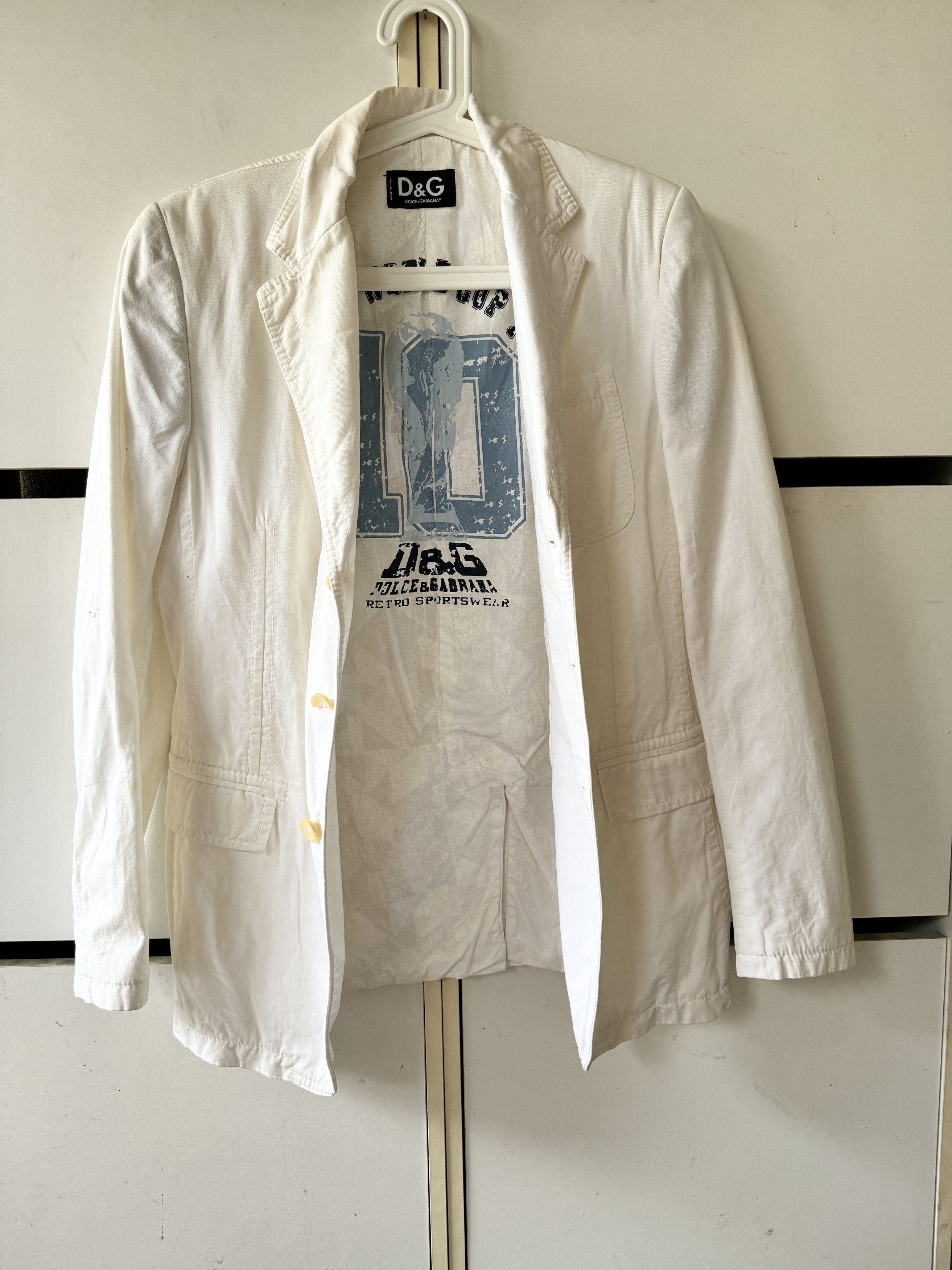 Designer × Dolce & Gabbana DOLCE & GABBANA DESIGNER BLAZER Size US M / EU 48-50 / 2 - 3 Thumbnail