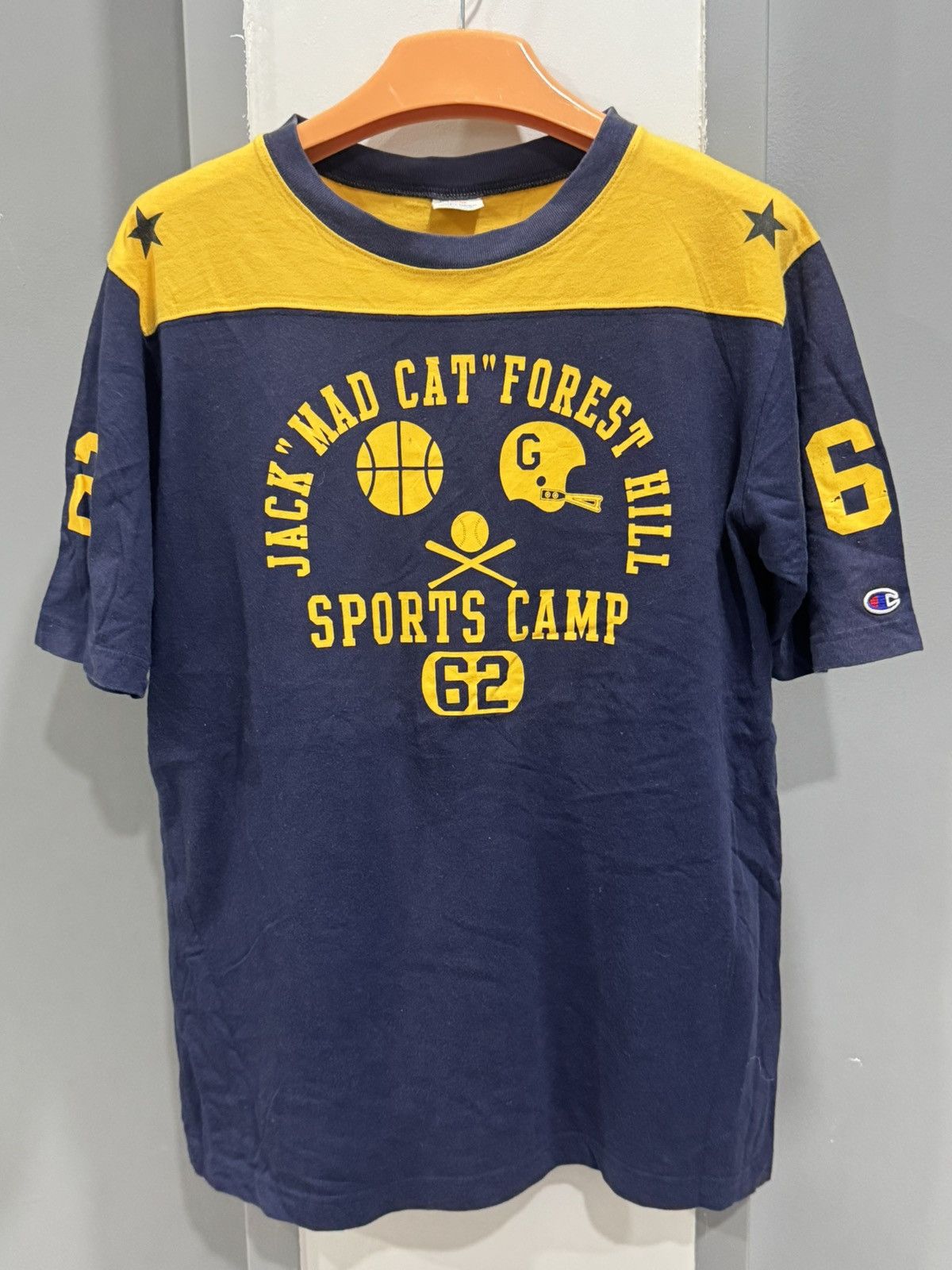 Champion CHAMPION - vintage raglan tshirt Size US L / EU 52-54 / 3 - 1 Thumbnail