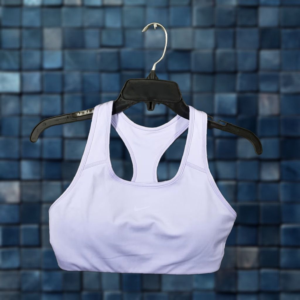 Nike Nike Dri-FIT Sports Bra Womens Medium Purple FB1123-581 Racerback Athletic Gym Size ONE SIZE - 1 Thumbnail
