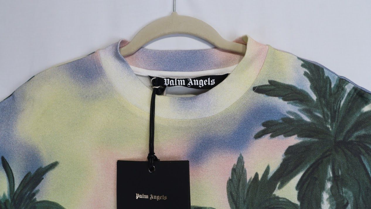 Palm Angels o1rshd1 Paradise Loose Tee in Multicolor Size US XS / EU 42 / 0 - 7 Thumbnail