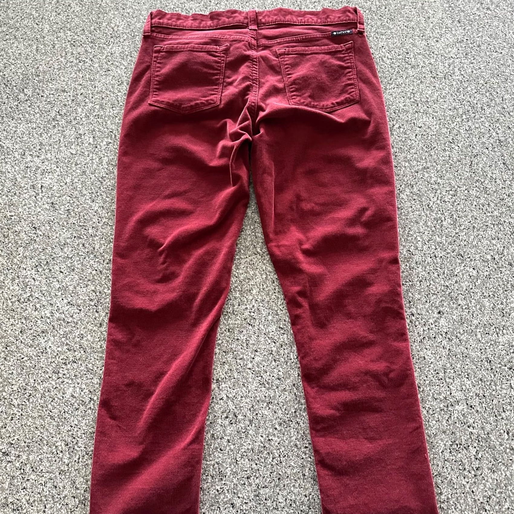 Lucky Brand Lucky Brand Jeans Women’s Skinny Corduroy 6 Red 28x32 Stretch Regular Size 28" / US 6 / IT 42 - 6 Thumbnail